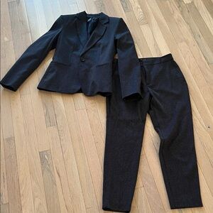 Zara navy Women's Blazer and Pants Set